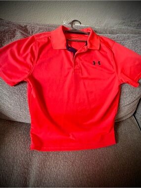 Under Armour vibrant Orange Performance Polo - Short Sleeve